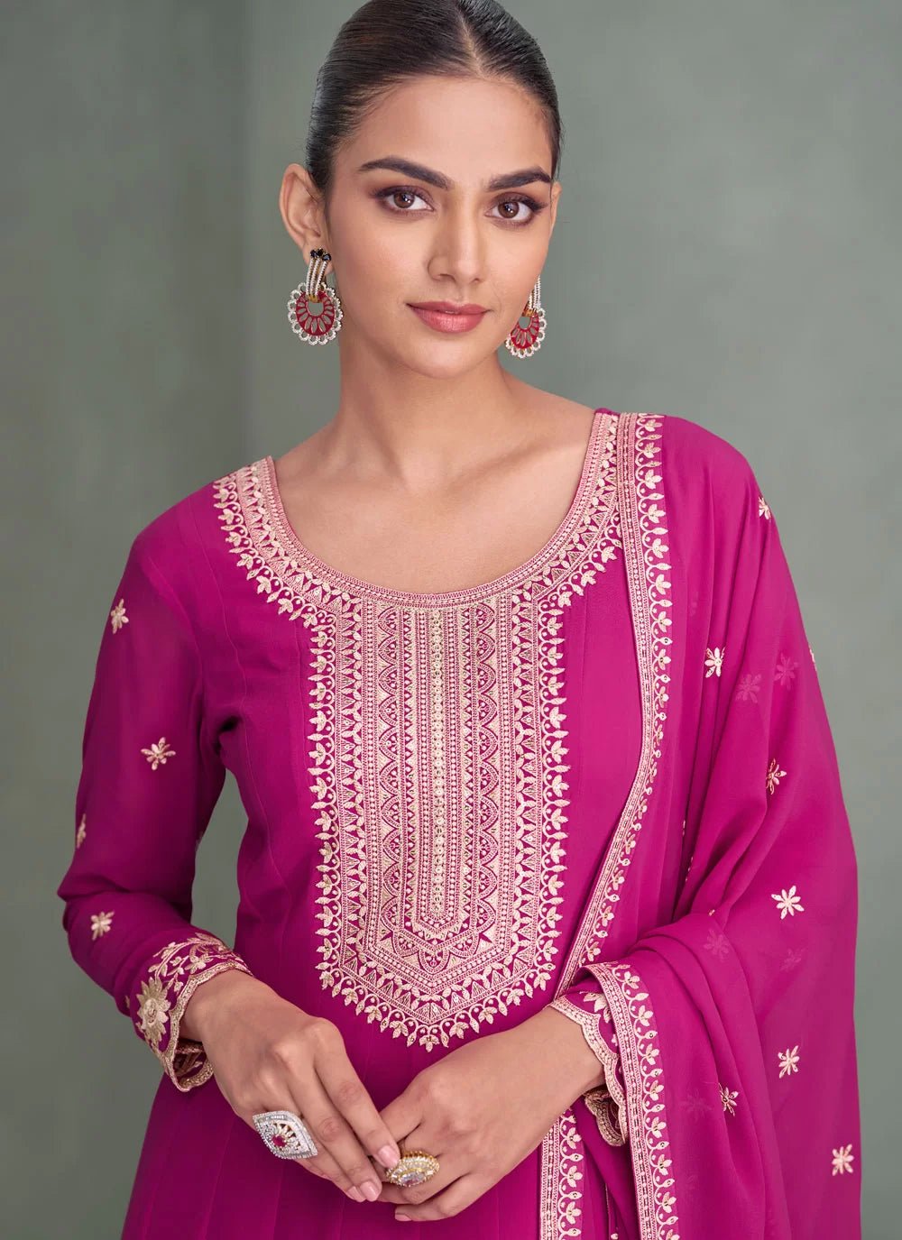 Beautiful Pink ASPV - Indian Dress House 786