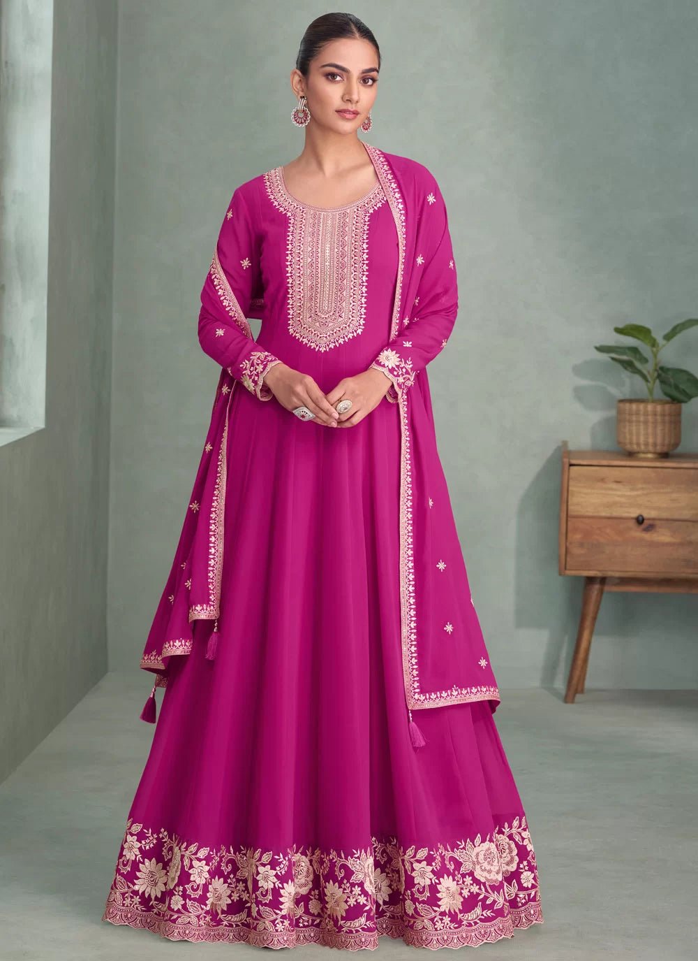 Beautiful Pink ASPV - Indian Dress House 786