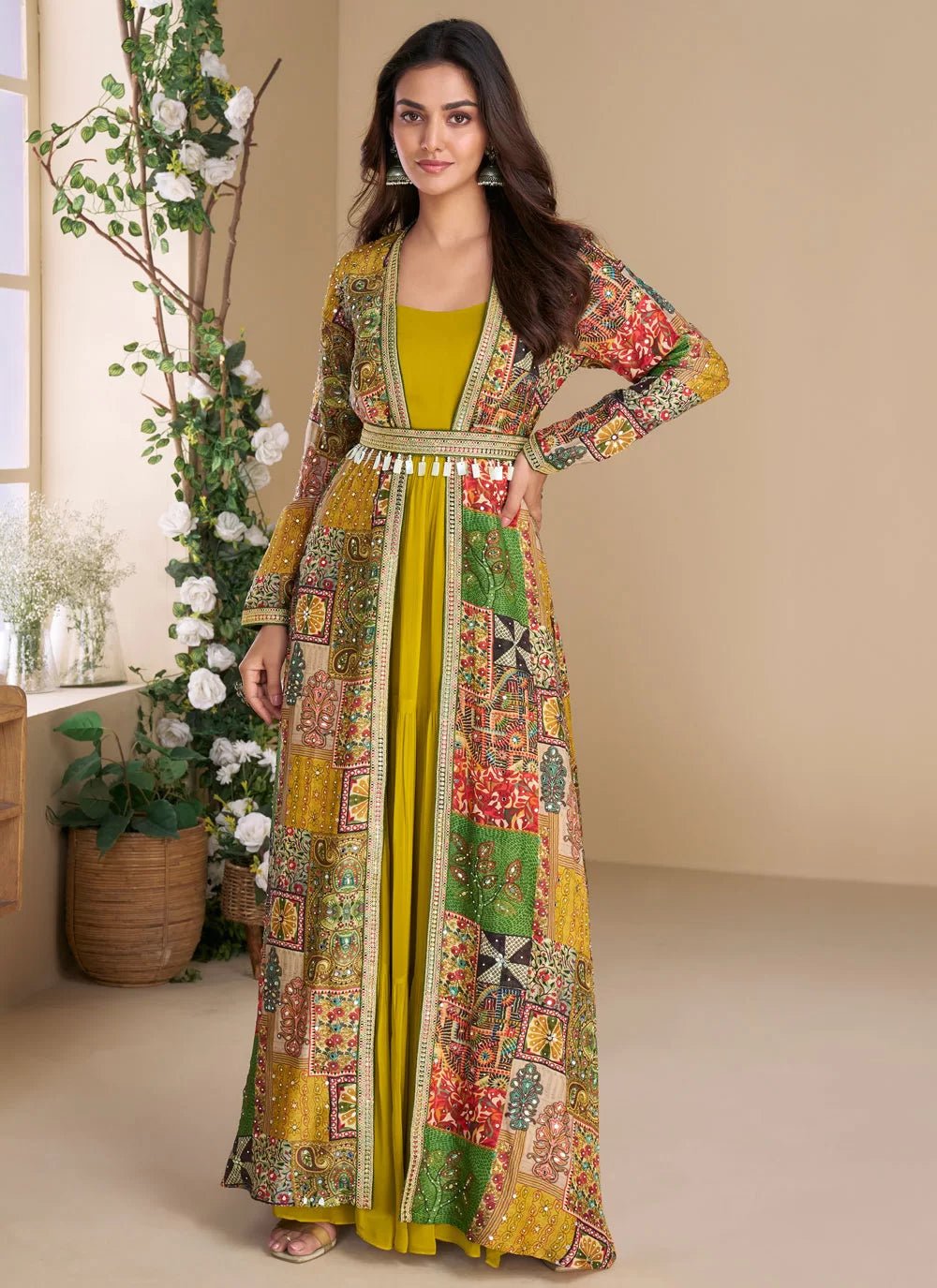 Elegant Mustard SYJ - Indian Dress House 786