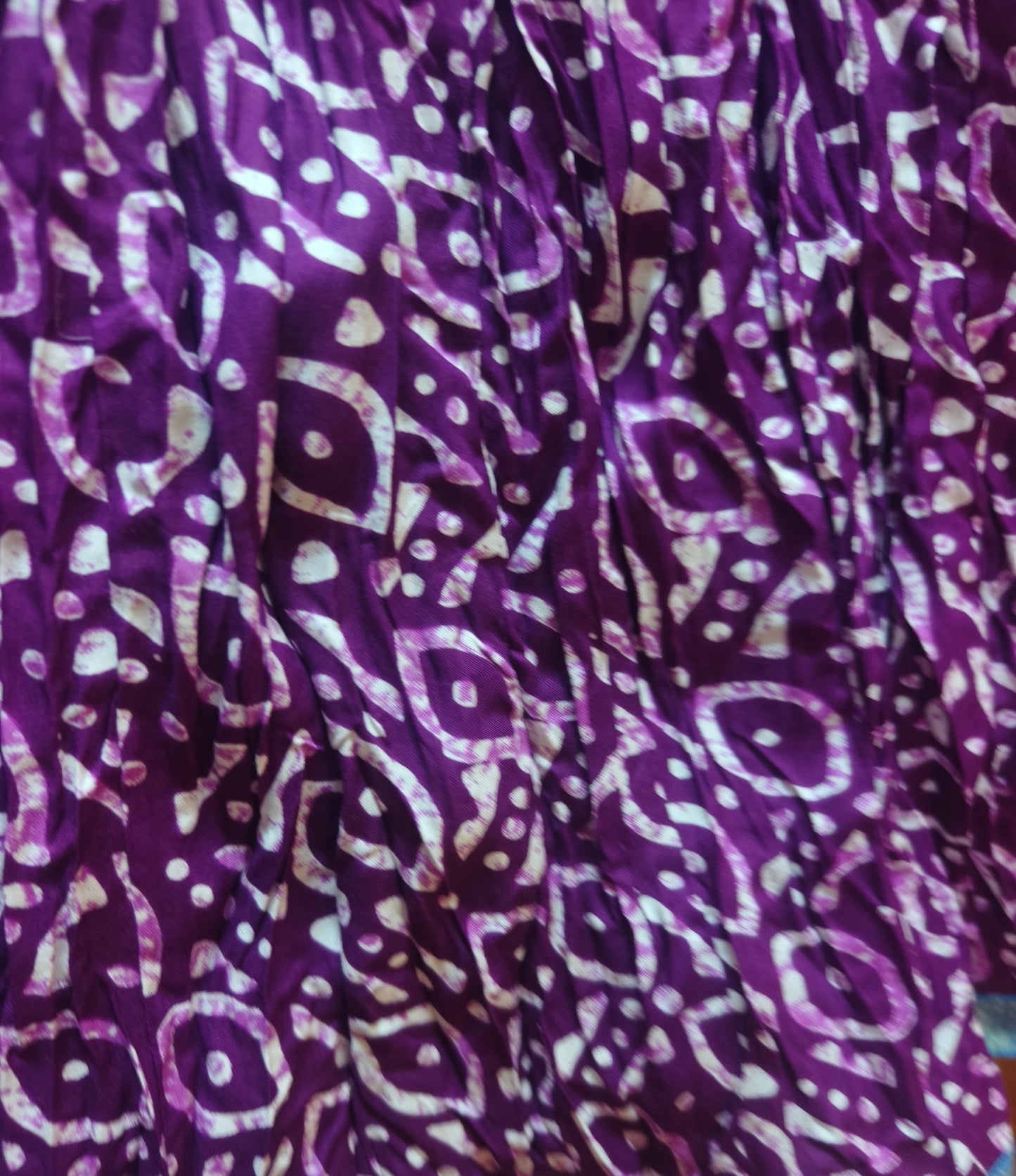 Elegant Purple Print Skirt - Indian Dress House 786