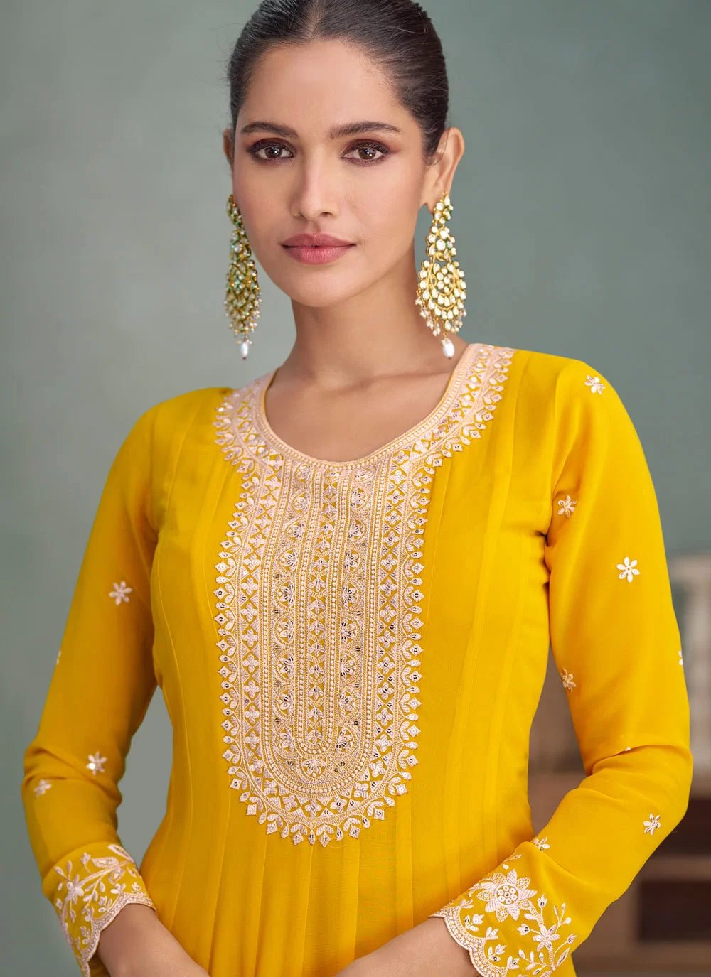 Elegant Yellow ASPV - Indian Dress House 786