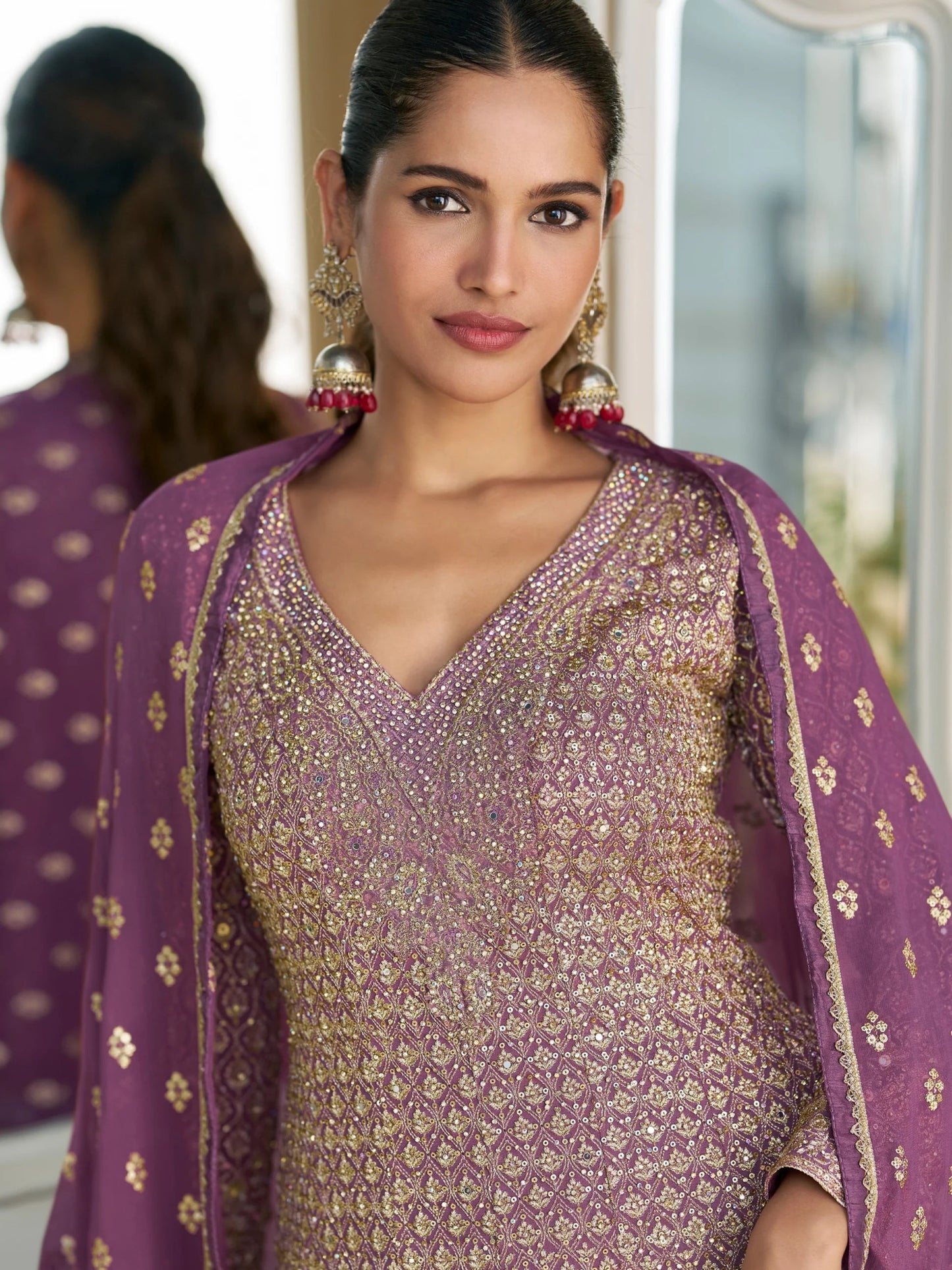 Elgeant Purple SYVP - Indian Dress House 786