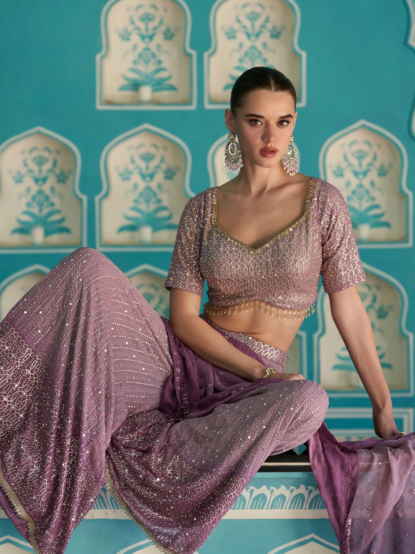 Exclusive Purple SYLP - Indian Dress House 786