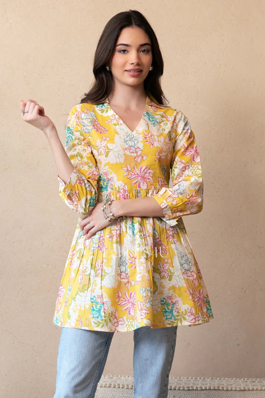 Floral Sunshine WD03 FVD - Indian Dress House 786