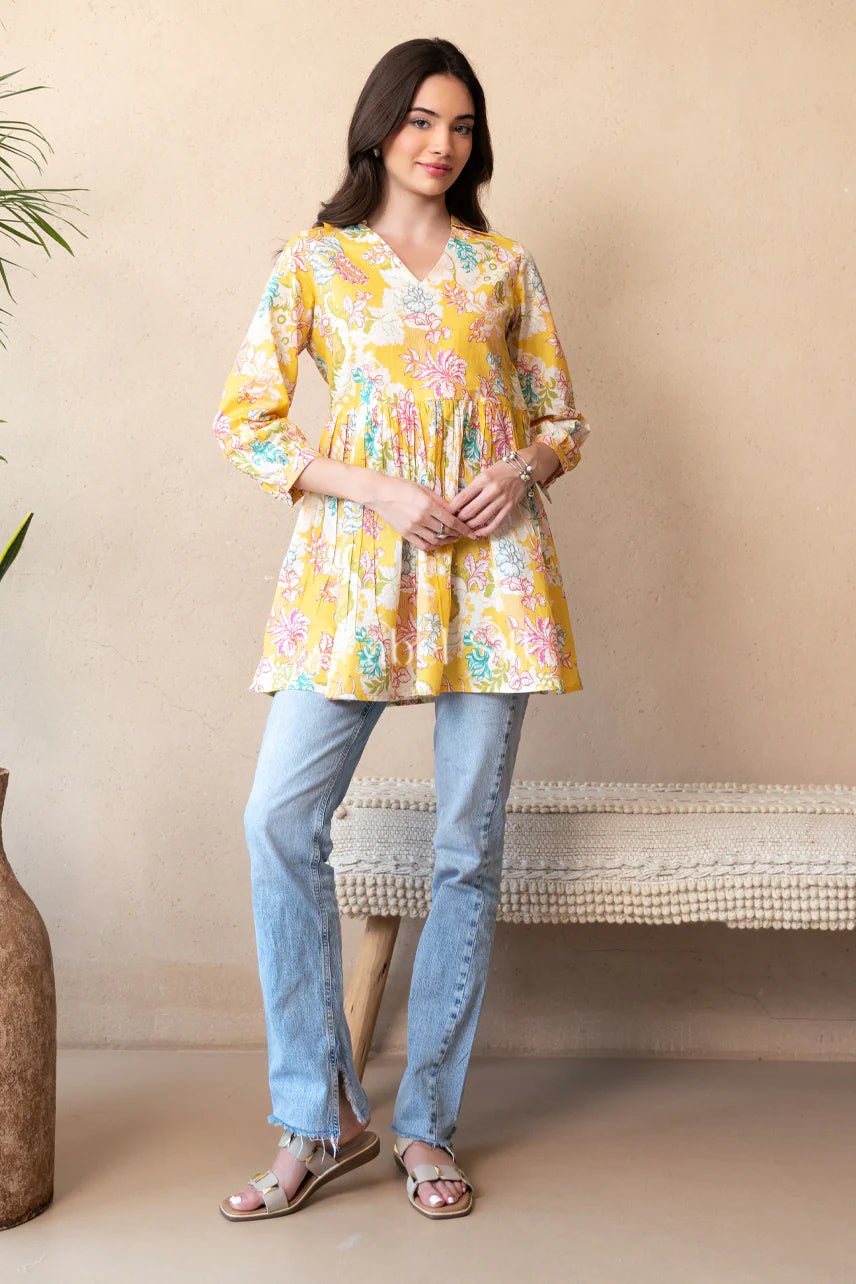 Floral Sunshine WD03 FVD - Indian Dress House 786