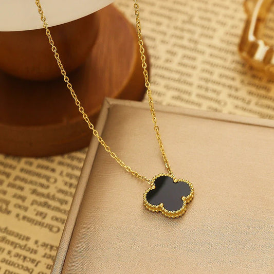 Free Gorgeous Clover Necklace JWY - Indian Dress House 786