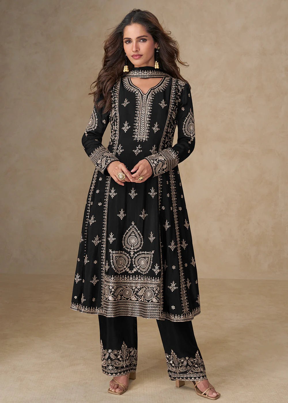 Gorgeous Black AMSK - Indian Dress House 786