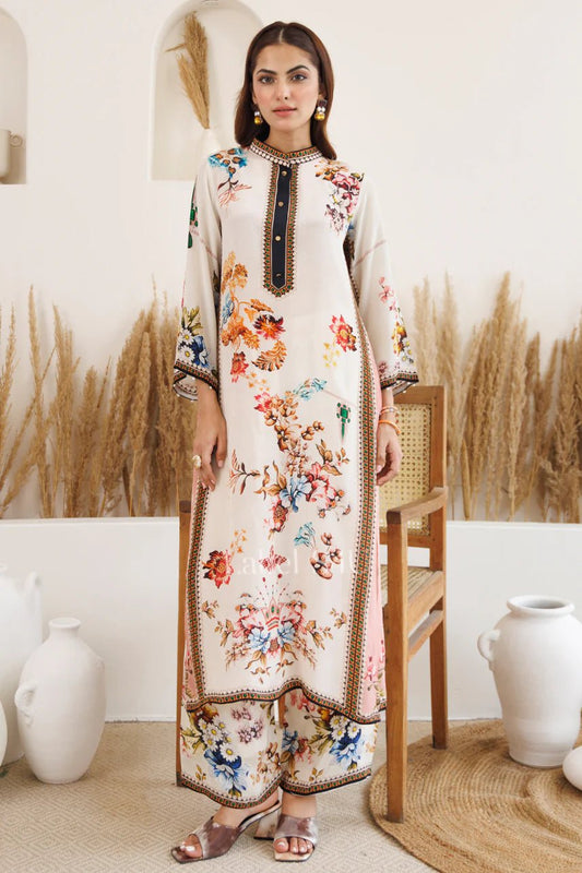 Gorgeous Floral Ivory RS4U - Indian Dress House 786