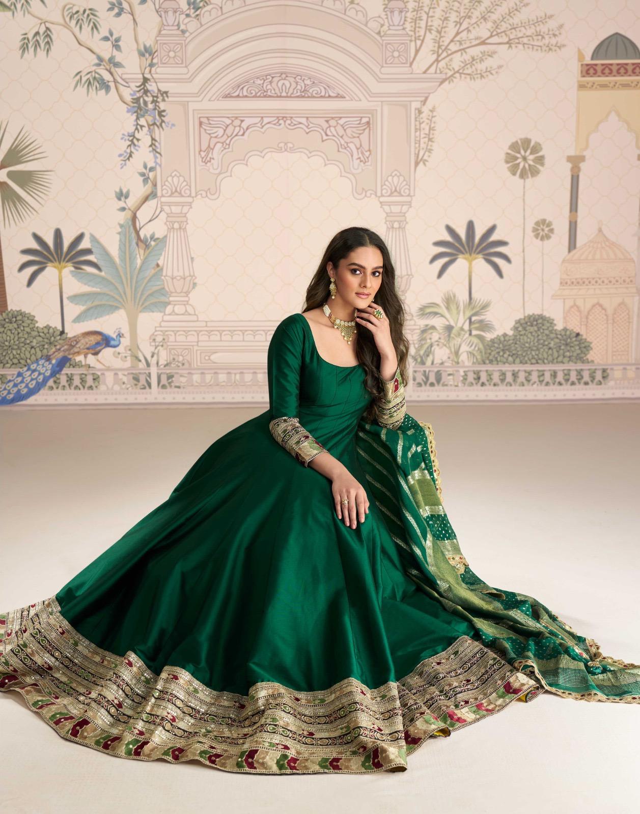 Gorgeous Green SYRO - Indian Dress House 786
