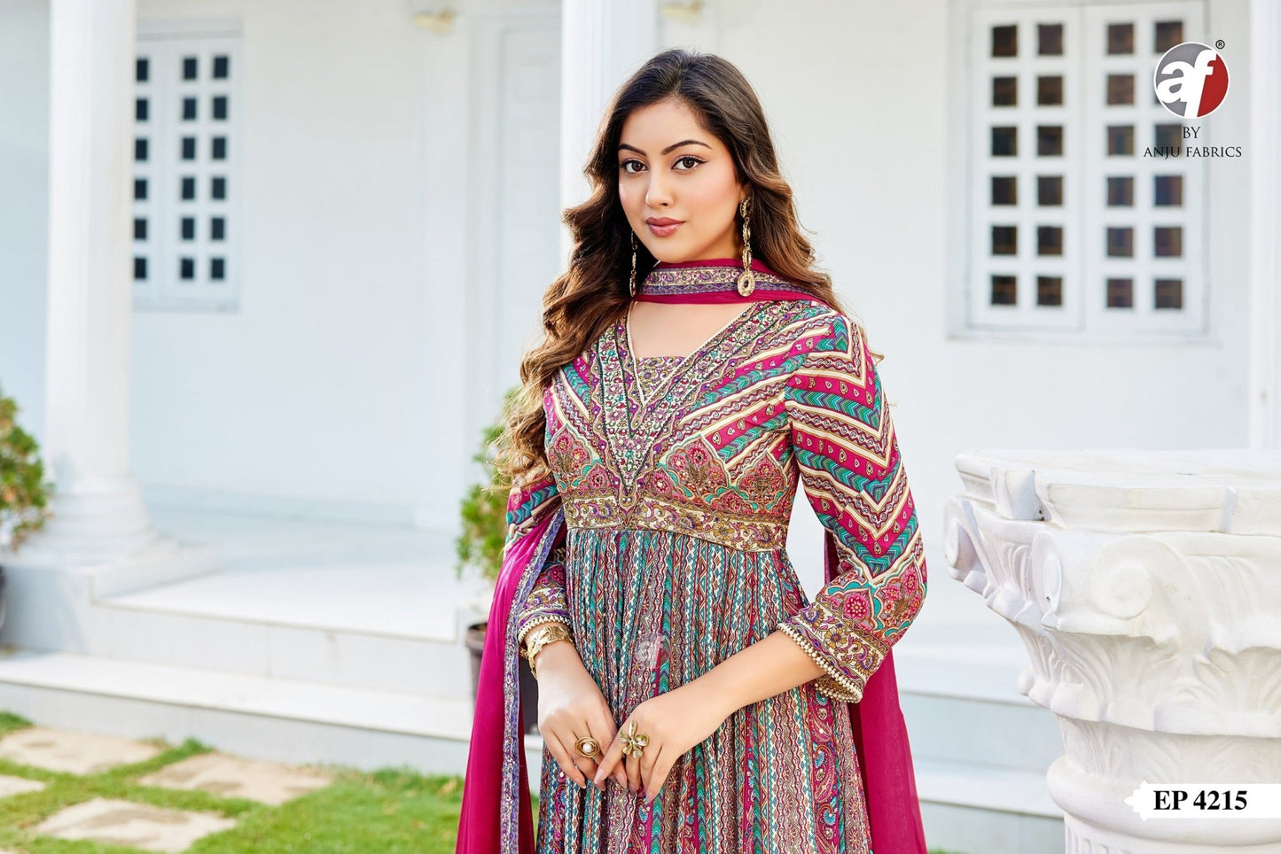 Gorgeous Multi Color ANZ 4215 FVD - Indian Dress House 786
