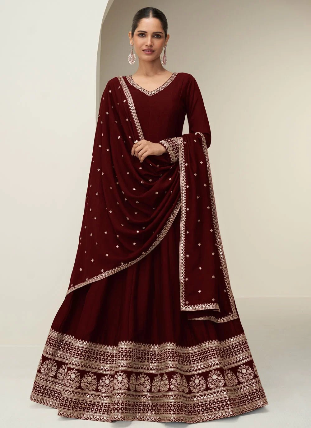 Gorgeous Red ACG - Indian Dress House 786