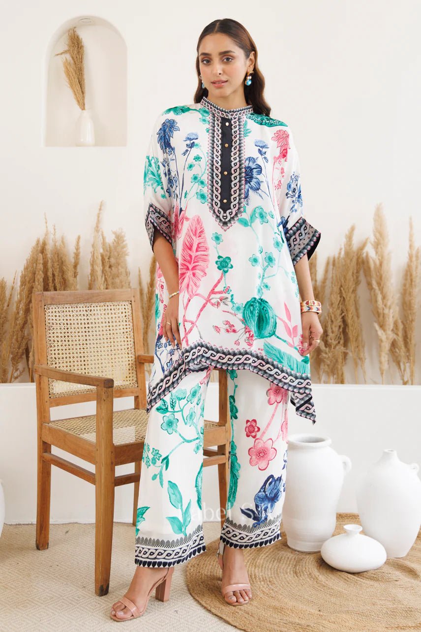 Gorgeous White Floral RS4U - Indian Dress House 786
