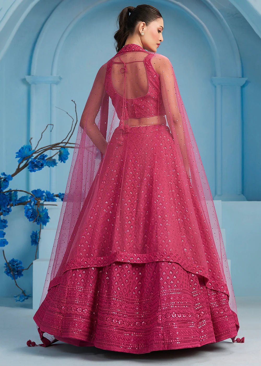 Hot Pink ZFL - Indian Dress House 786