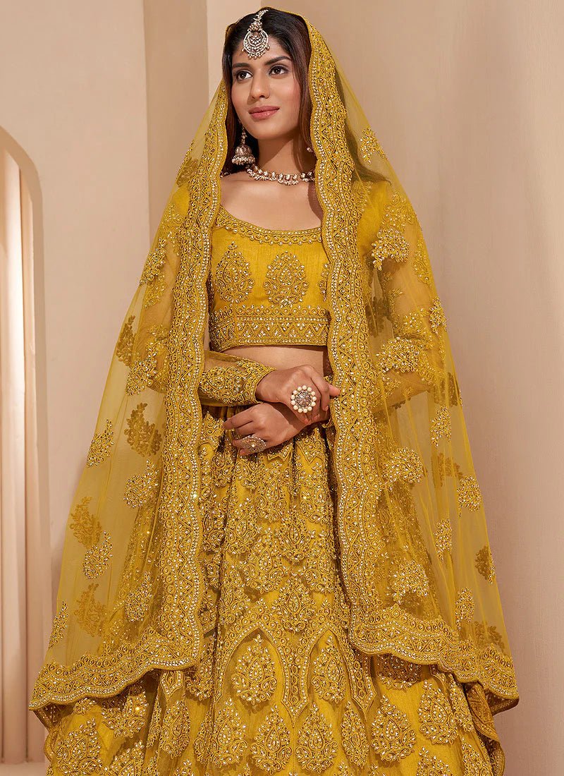 Mustard Yellow STY ALZL - Indian Dress House 786
