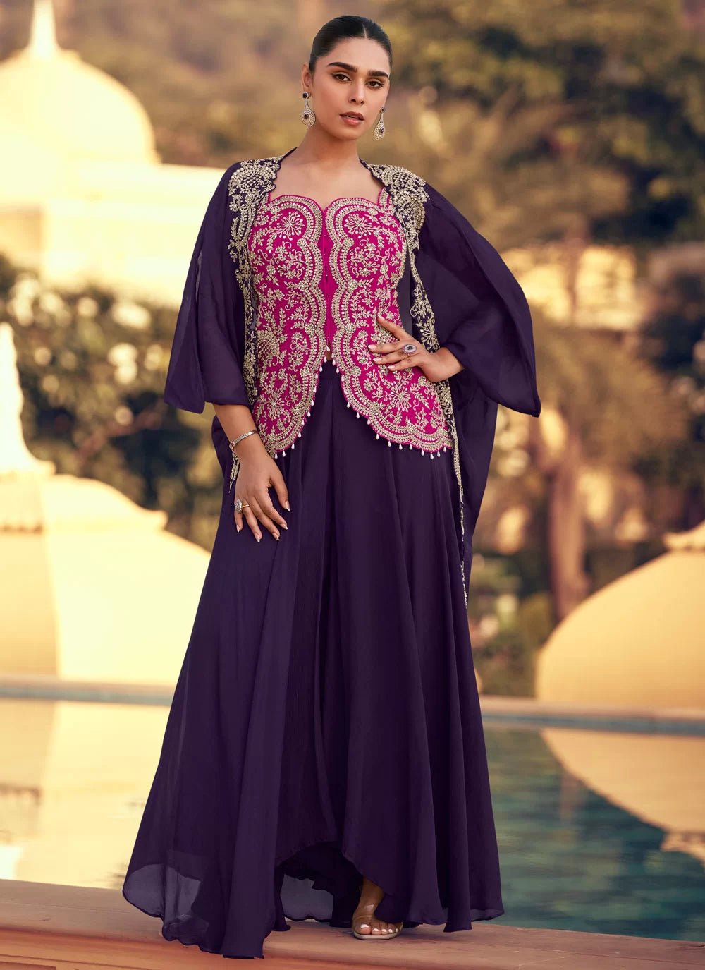Purple & Pink SYPP - Indian Dress House 786