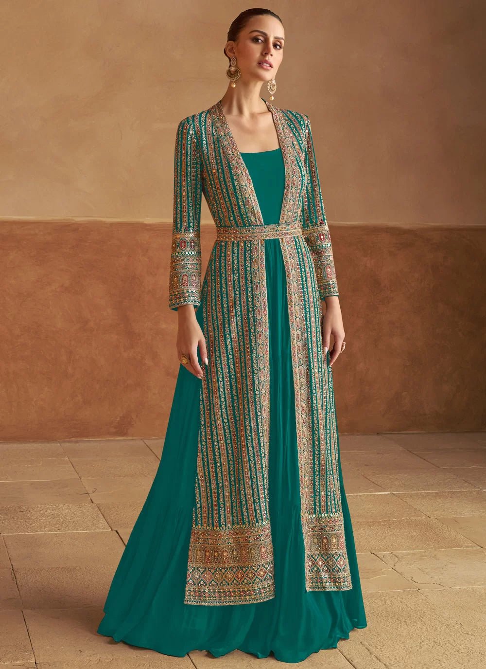Ravishing Black GNJ - Indian Dress House 786