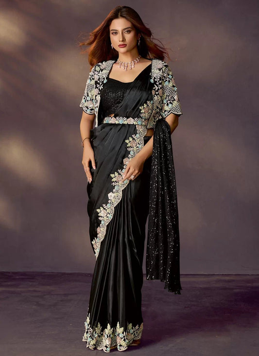 Ravishing Black MHC SAREE - Indian Dress House 786