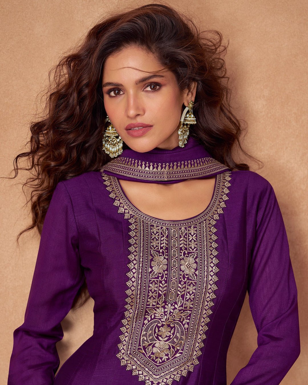 Ravishing Purple ARSK - Indian Dress House 786