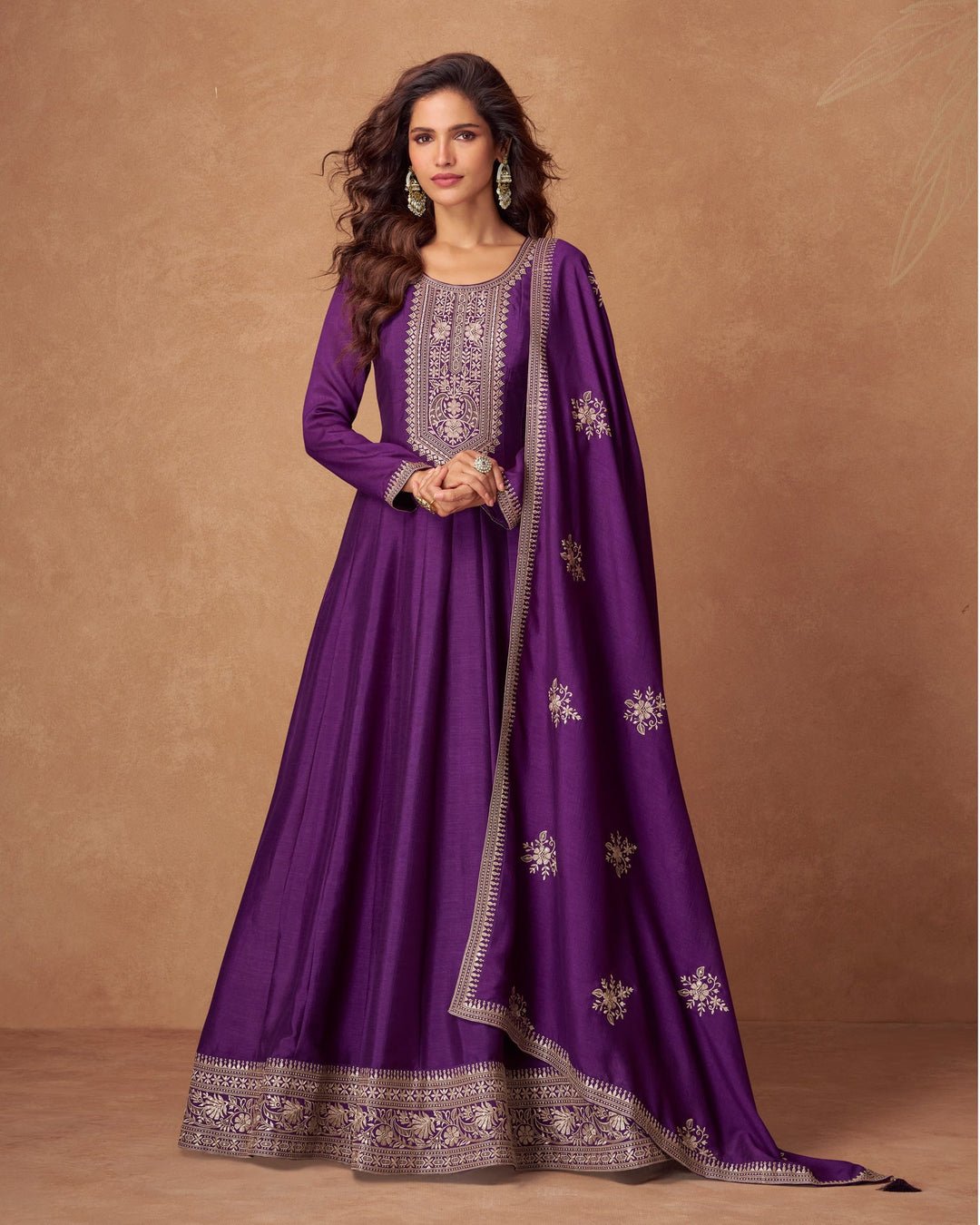 Ravishing Purple ARSK - Indian Dress House 786