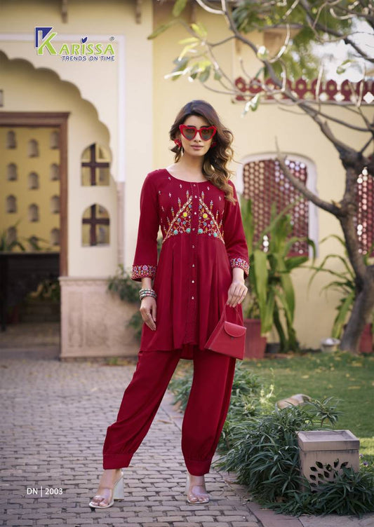Ravishing Red KCO 2003 FVD - Indian Dress House 786