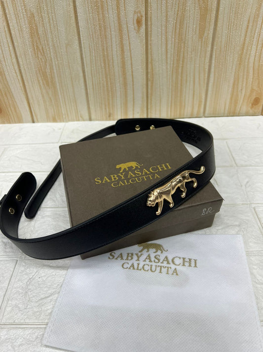 Stunning Black Sabya Belt CFB - Indian Dress House 786