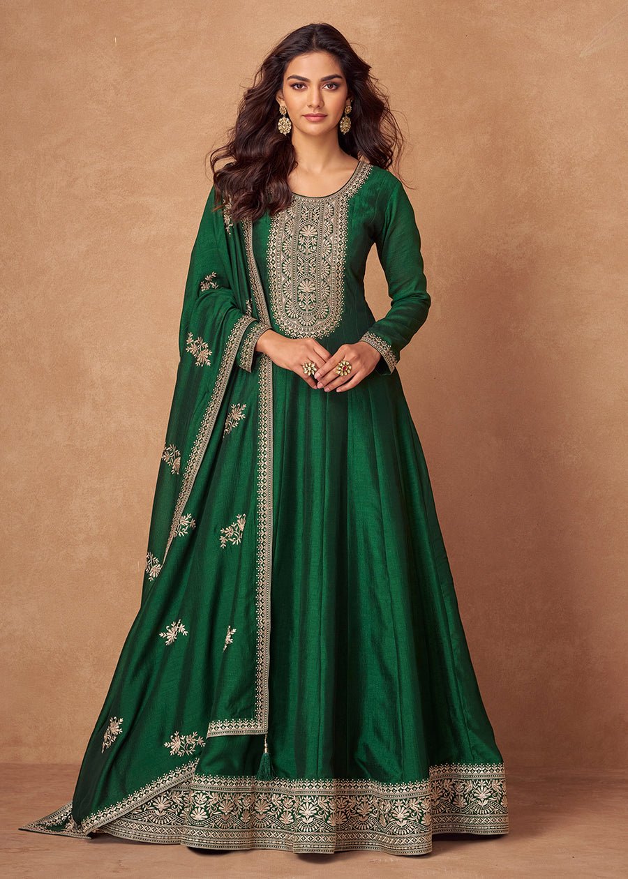 Stunning Green ARSK - Indian Dress House 786