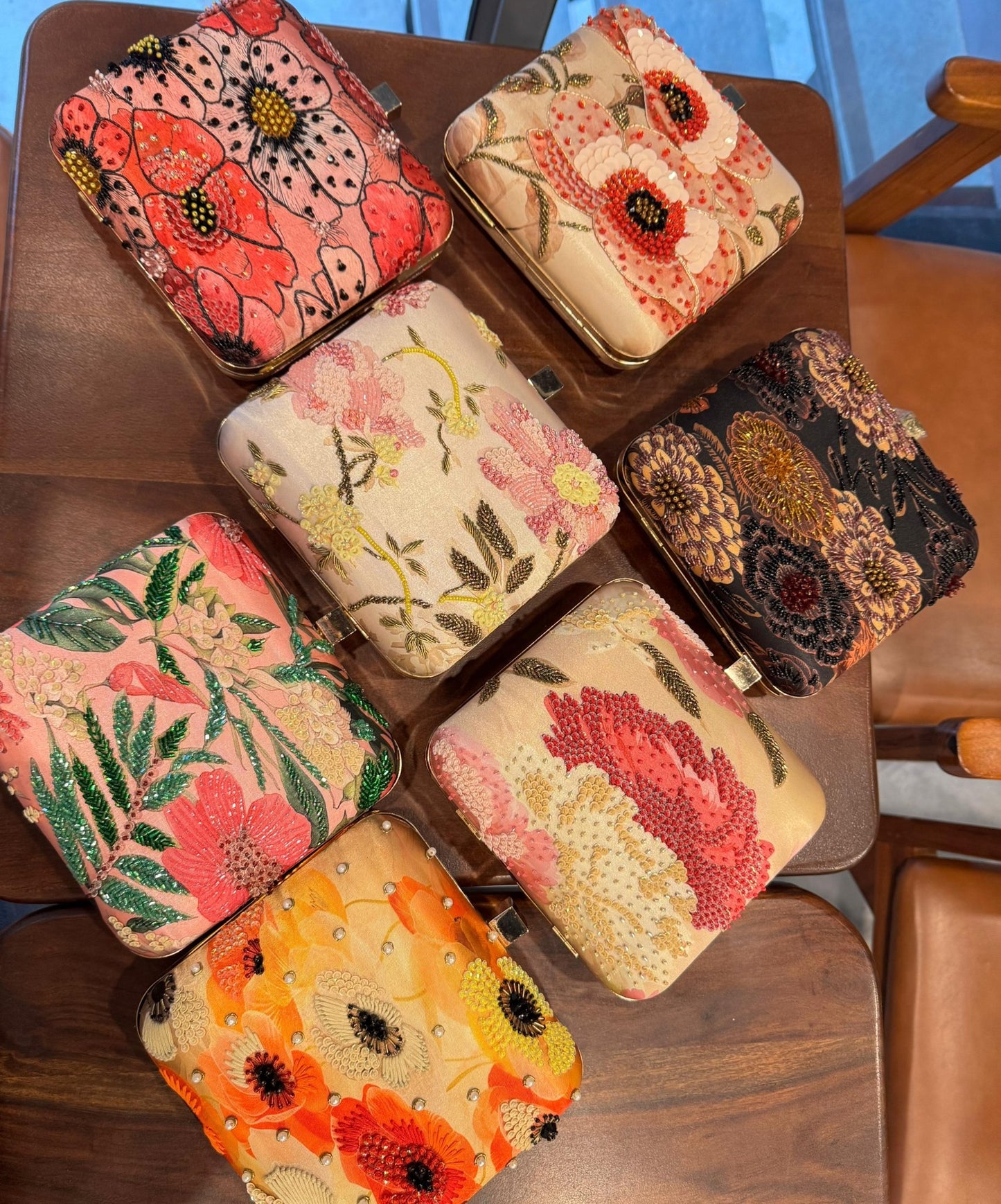 Stunning Orange & Red CFB - Indian Dress House 786