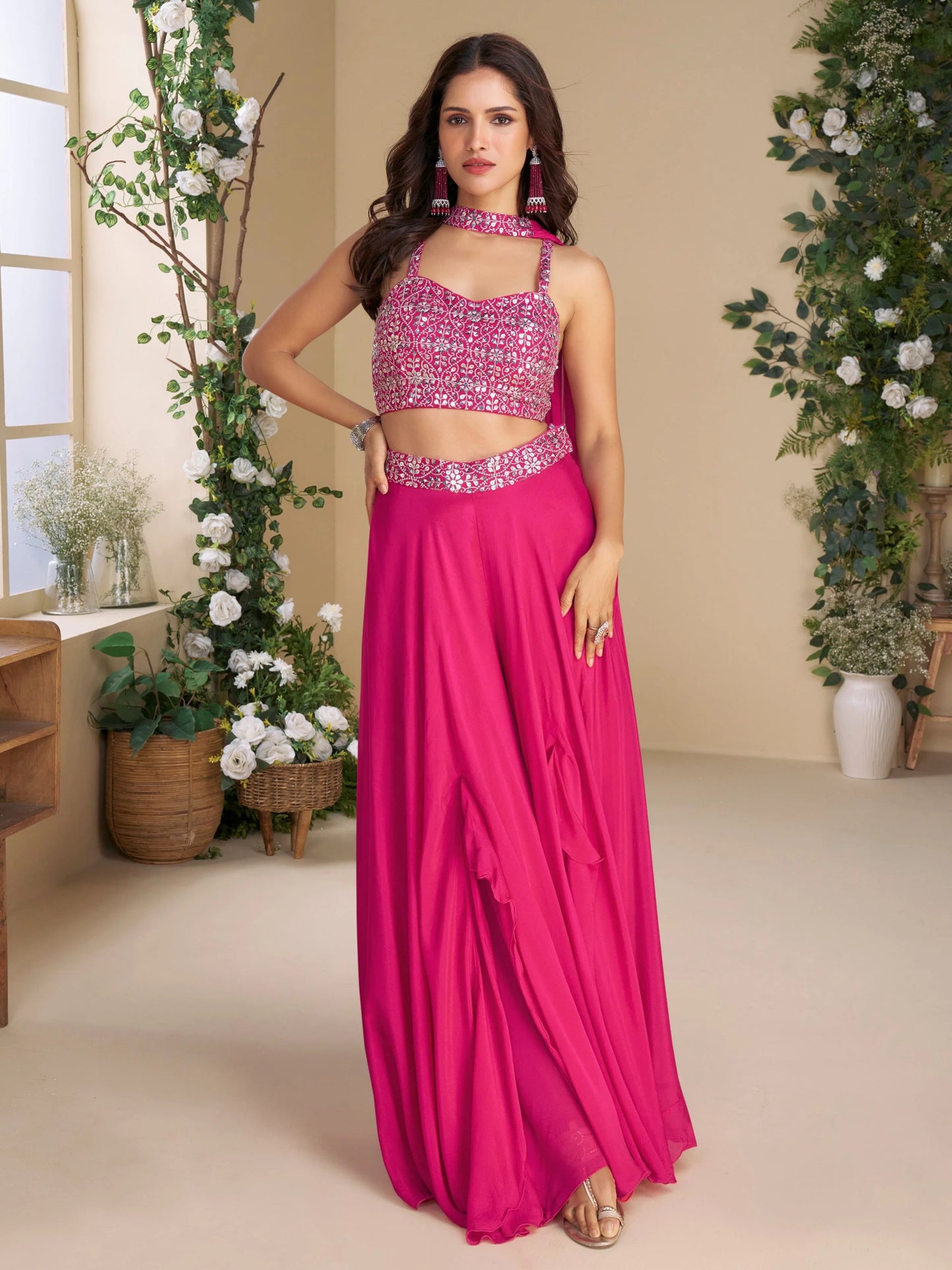 Stunning Pink SYMO - Indian Dress House 786