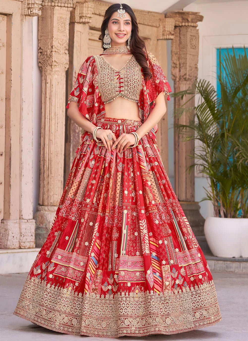 Stuuning Red ZQL - Indian Dress House 786