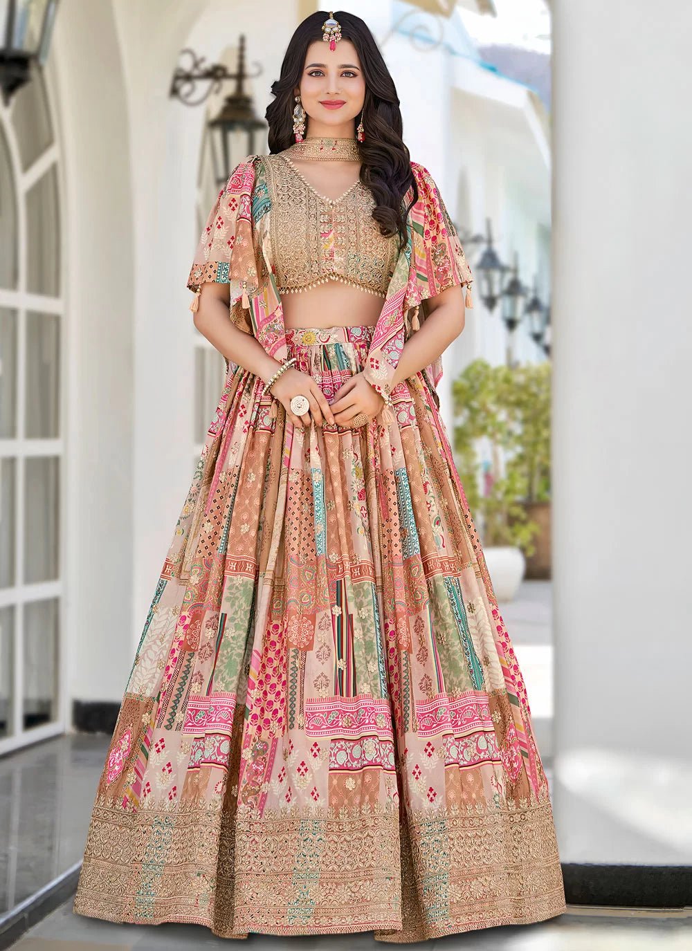Stylish Beige ZQL - Indian Dress House 786