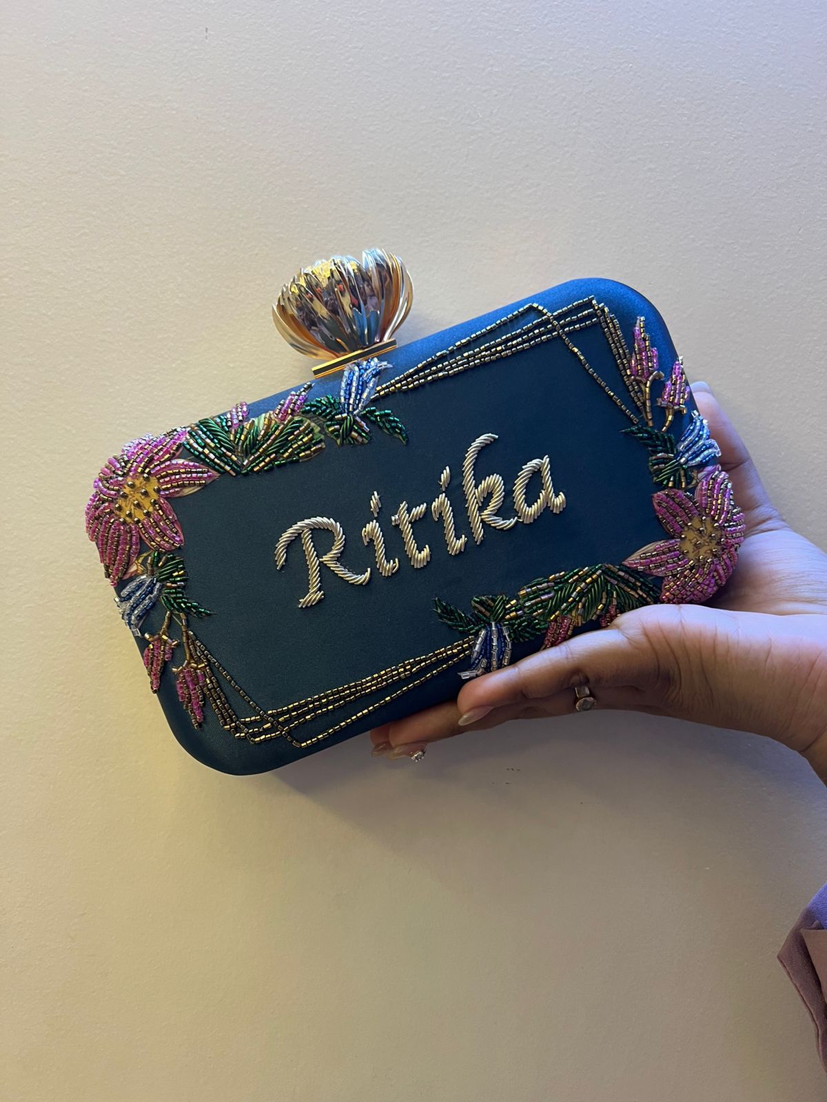 Stylish Blue Floral SD CFB - Indian Dress House 786