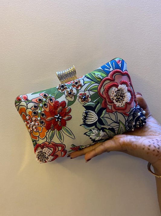 Stylish Floral Multi Color CFB - Indian Dress House 786