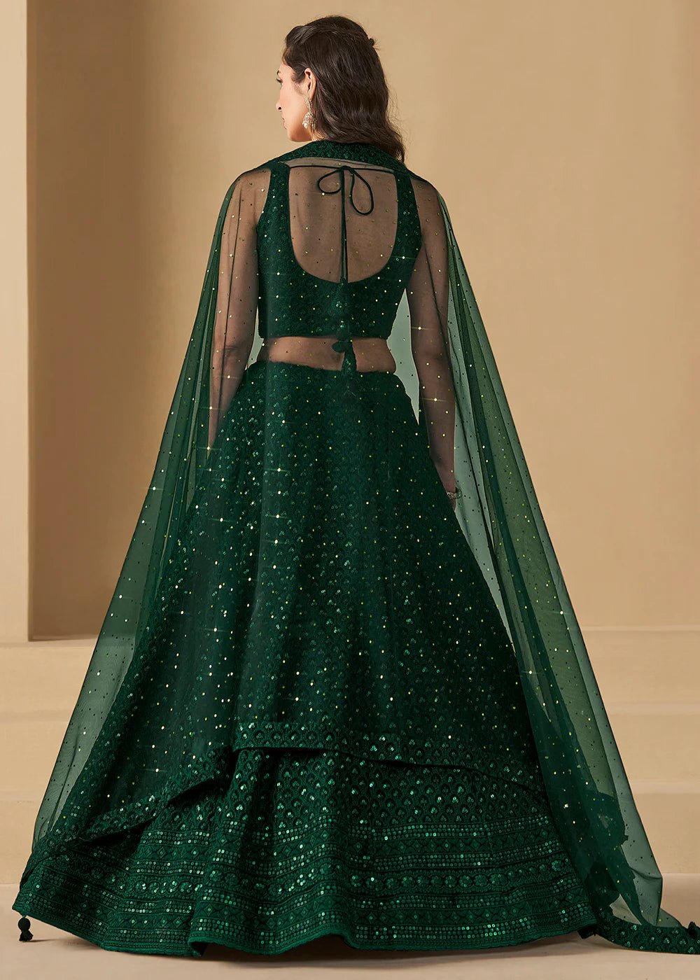 Stylish Green ZFL - Indian Dress House 786