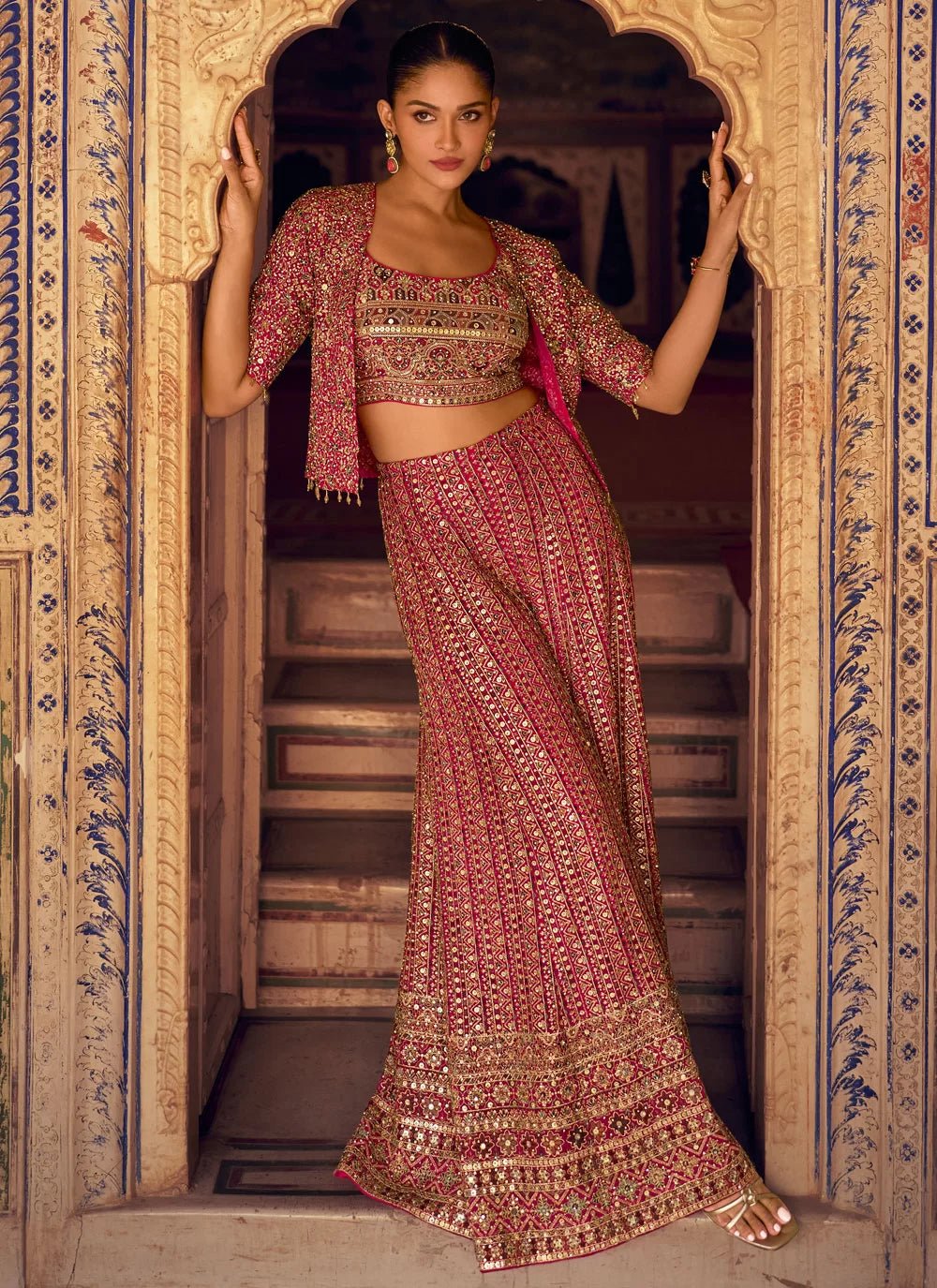 Stylish Pink SYMF - Indian Dress House 786