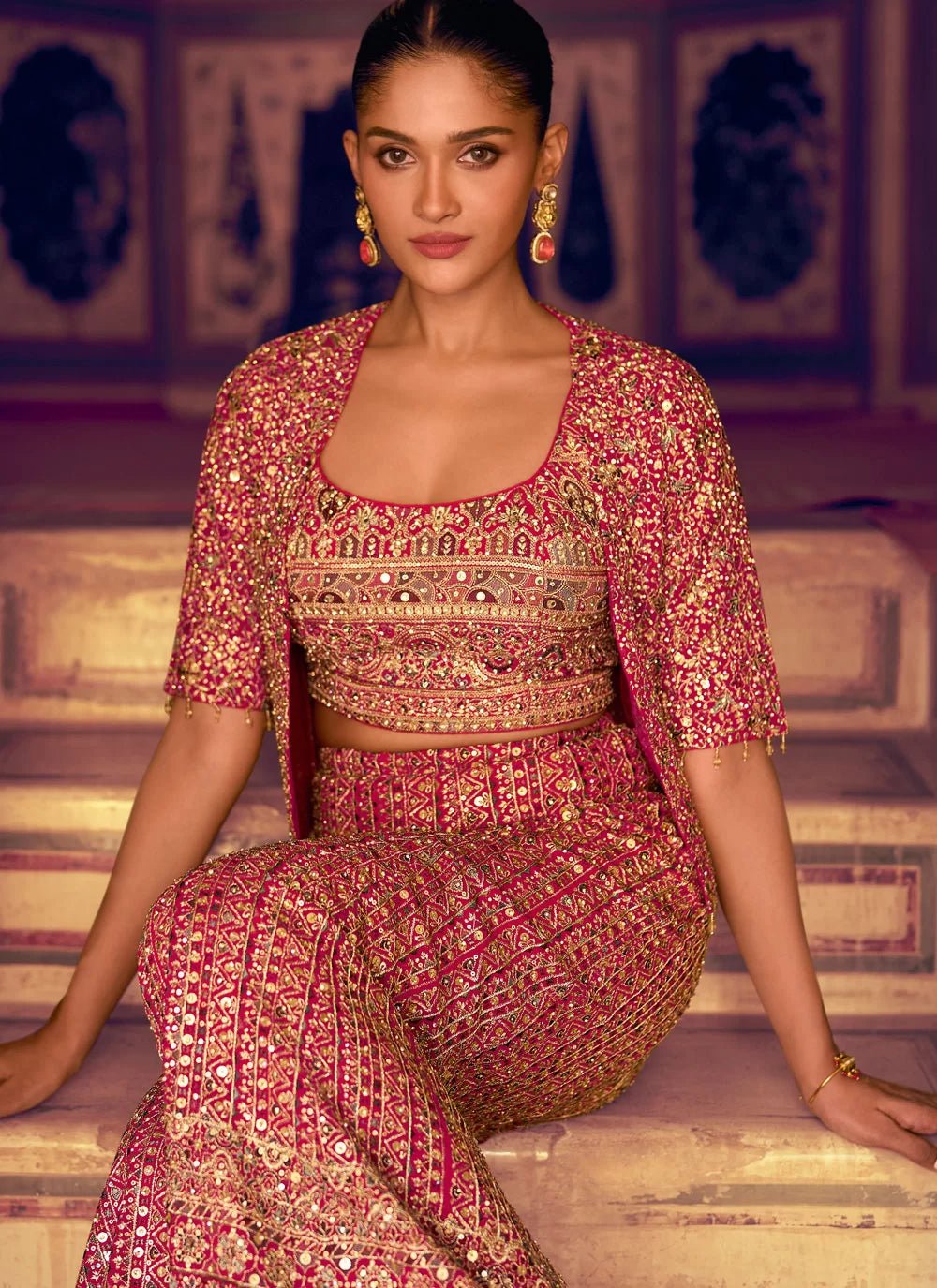Stylish Pink SYMF - Indian Dress House 786