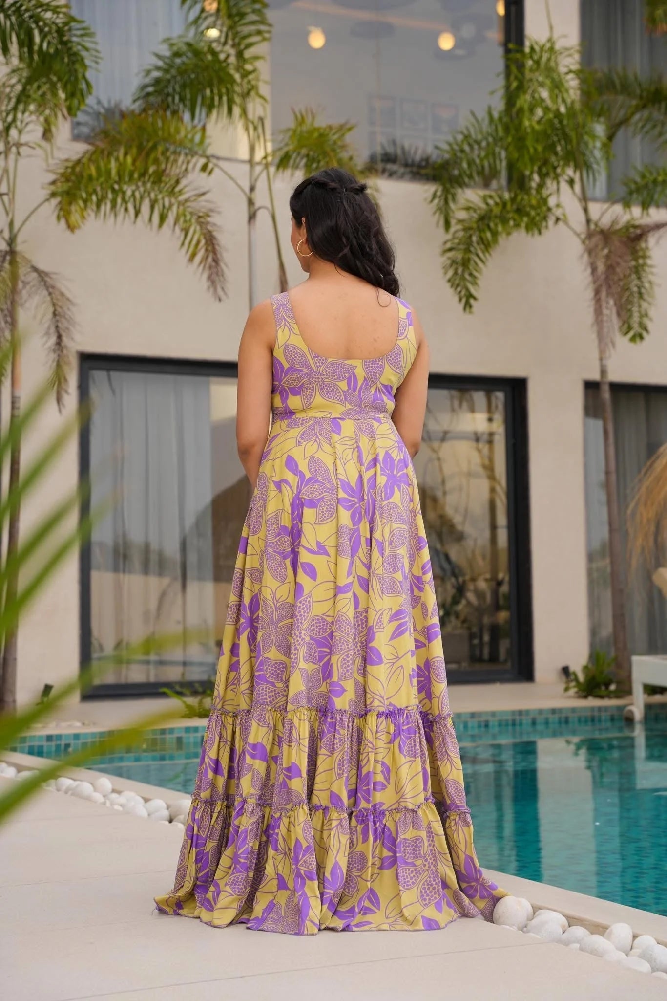 Sun Kissed Lavender LC 25008 FVD - Indian Dress House 786