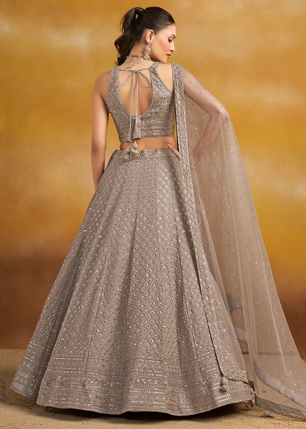 Unique Brown ZFL - Indian Dress House 786