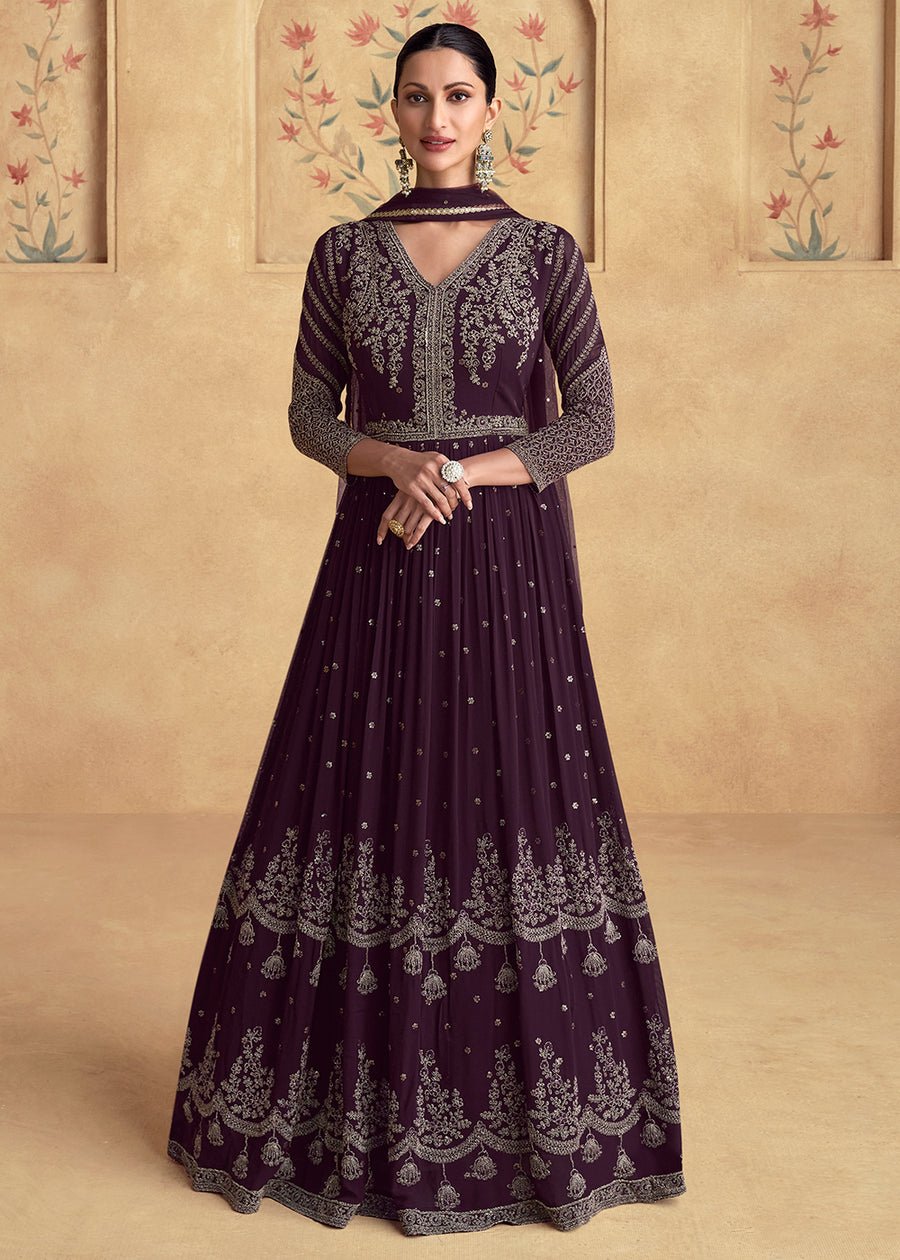 Unique Purple ASFL - Indian Dress House 786