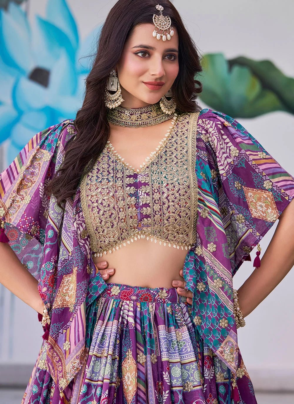 Unique Purple ZQL - Indian Dress House 786