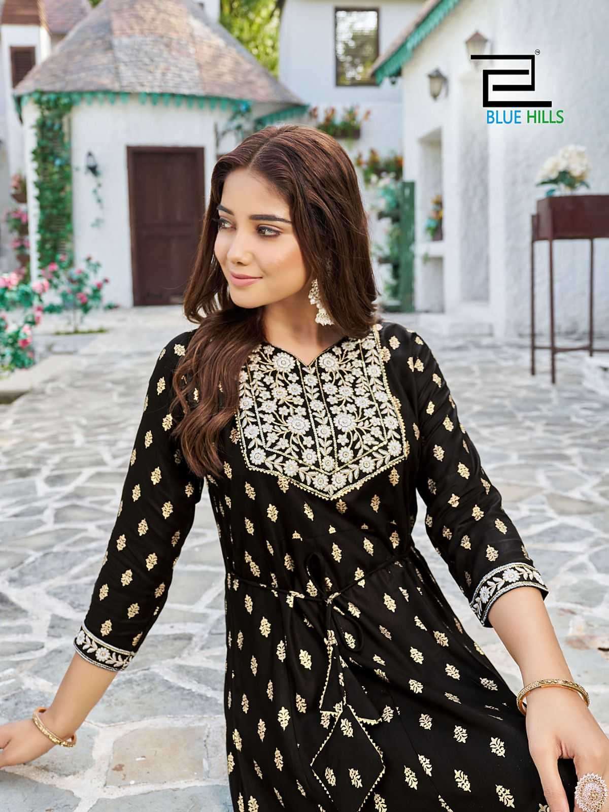 Black & Gold BHWR 1007 FVD - Indian Dress House 786