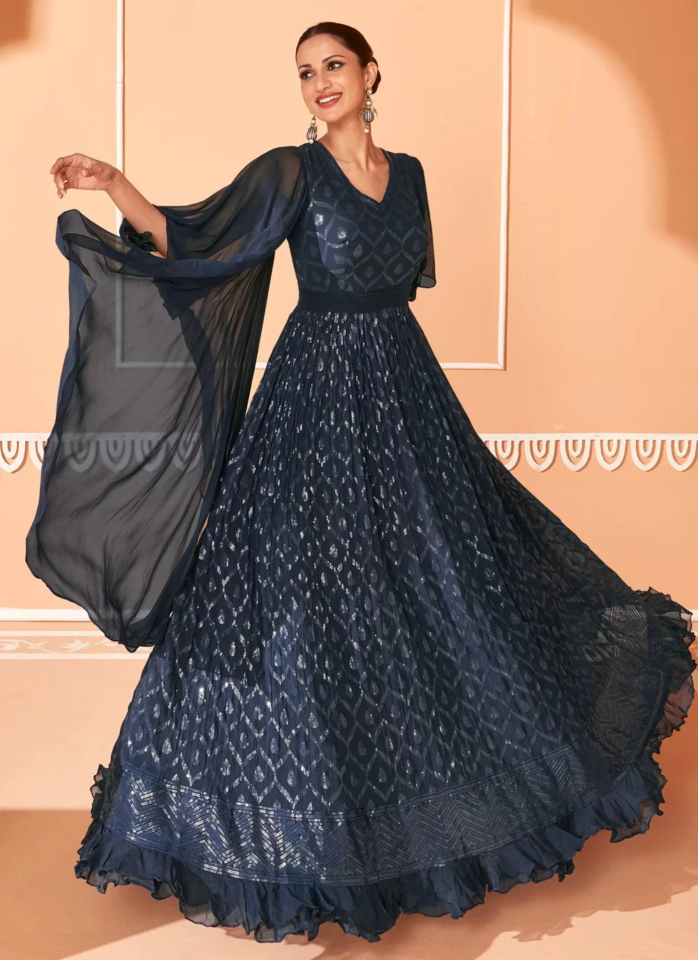 Breath Taking Blue SYPH - Indian Dress House 786