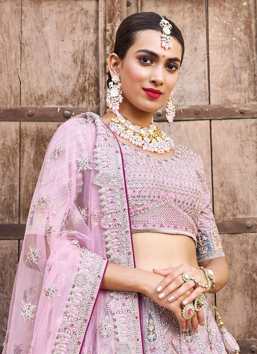 Breath Taking Lavender Pastel RRL - Indian Dress House 786