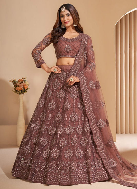 Breath Taking Rose Gold ABHC - Indian Dress House 786