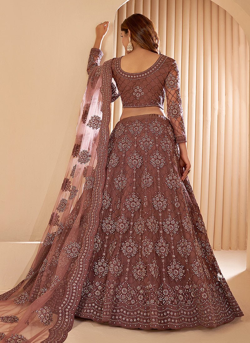 Breath Taking Rose Gold ABHC - Indian Dress House 786