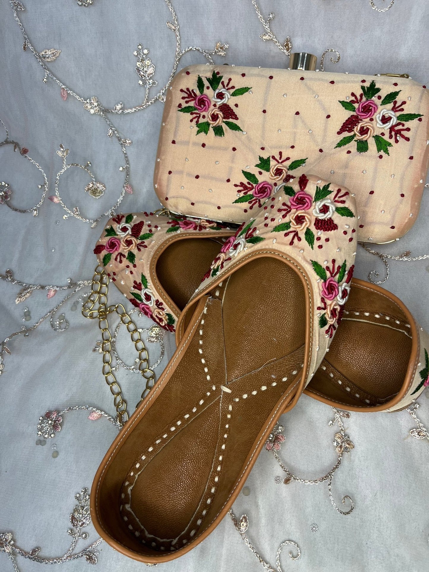 Cream Combo JT - Indian Dress House 786