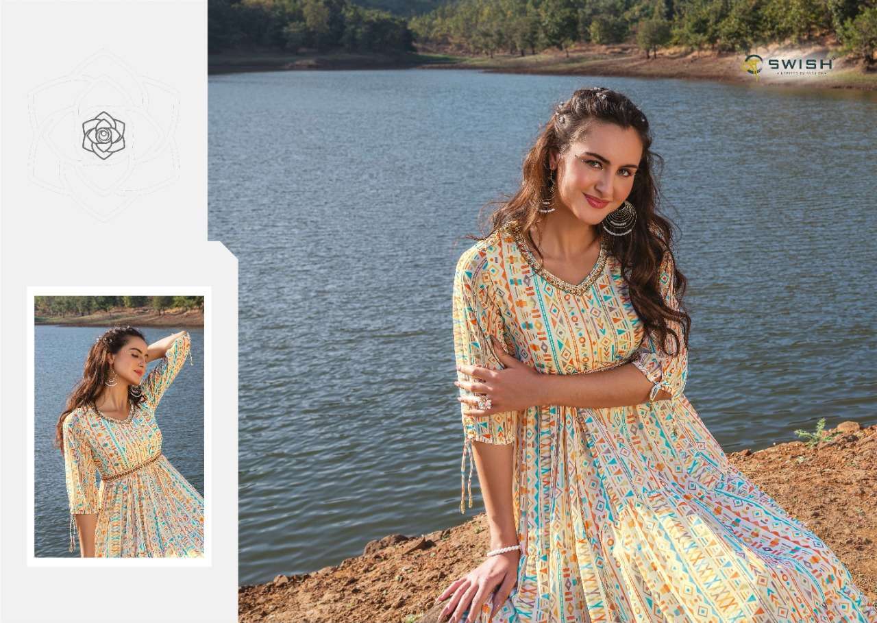 Elegant Printed SWG 101 FVD - Indian Dress House 786
