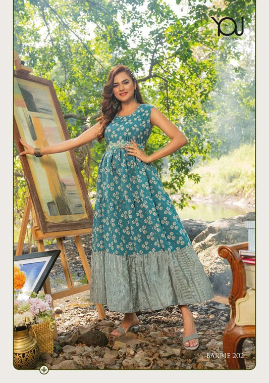 Gorgeous Blue WBI 202 FVD - Indian Dress House 786