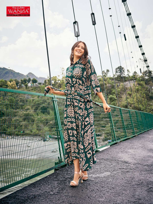Gorgeous Chic Green WAS 161 - Indian Dress House 786