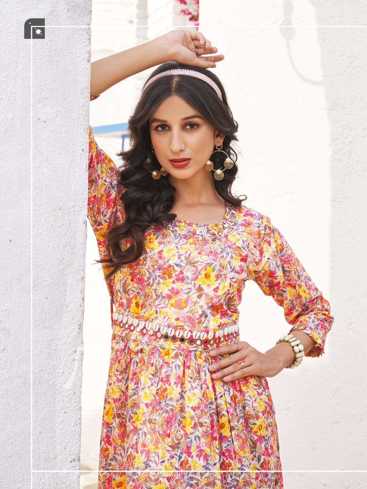 Gorgeous Floral Bright SYM 04 FVD - Indian Dress House 786