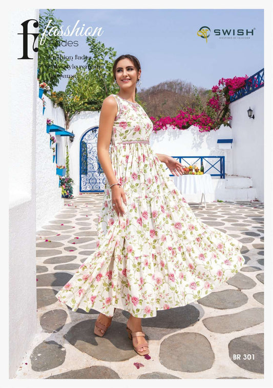 Gorgeous Floral SWSC 301 FVD - Indian Dress House 786